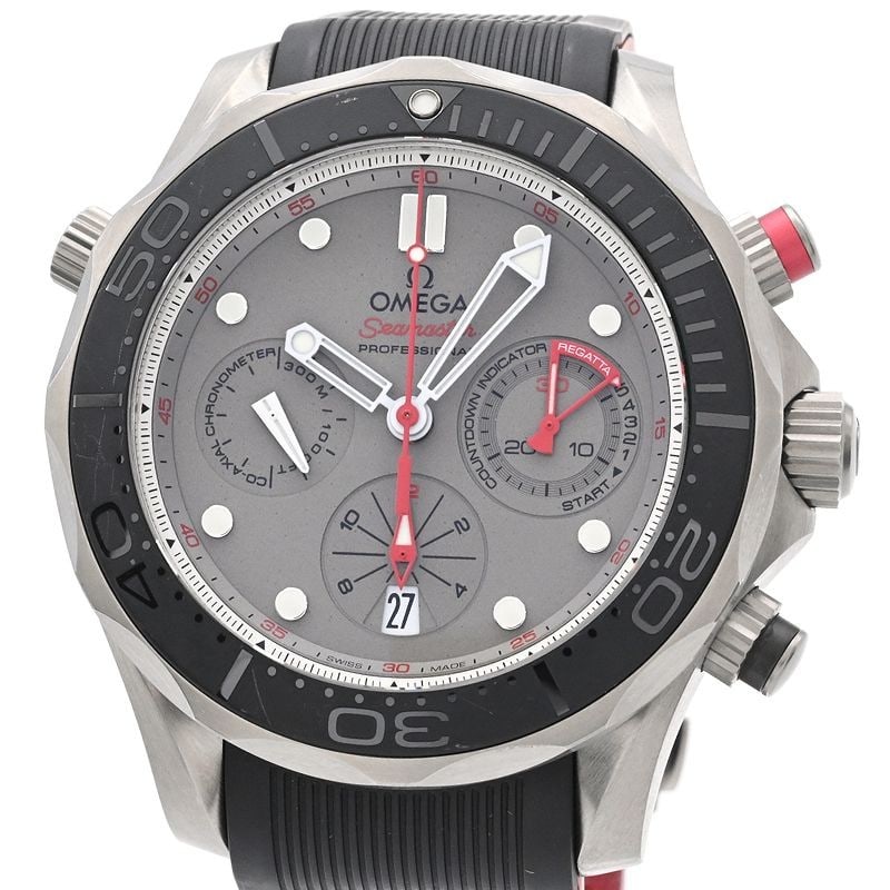 OMEGA 212.92.44.50.99.001 Seamaster Diver 300M ETNZ Chronograph Watch: OMEGA 212.92.44.50.99.001 Seamaster Diver 300M ETNZ Chronograph Watch OMEGA Seamaster Diver 300M Chronograph ETNZ men's wristwatch, model 212.92.44.50.99.001. It features a 44mm case, gray dial, autom