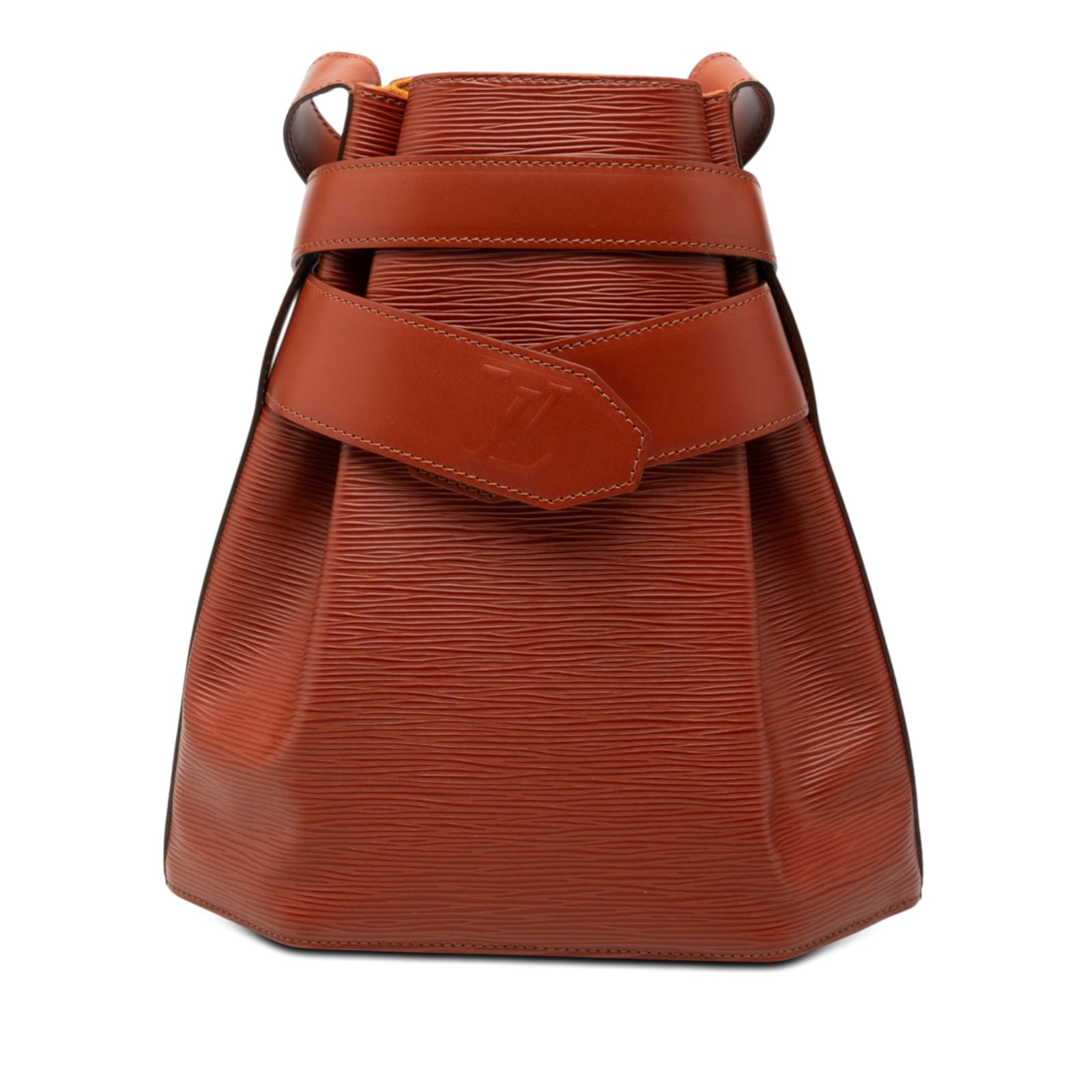 Louis Vuitton Sac D Epaule PM Brown Epi Leather Shoulder Bag (1 of 8)