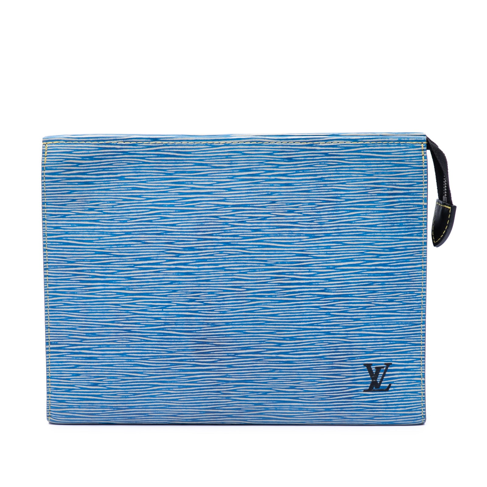 Louis Vuitton Epi Denim Leather Toiletry Pouch 26 Blue (1 of 6)