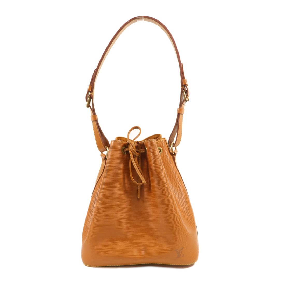 Louis Vuitton Petit Noe M44008 Brown Epi Leather Shoulder Bag (1 of 16)