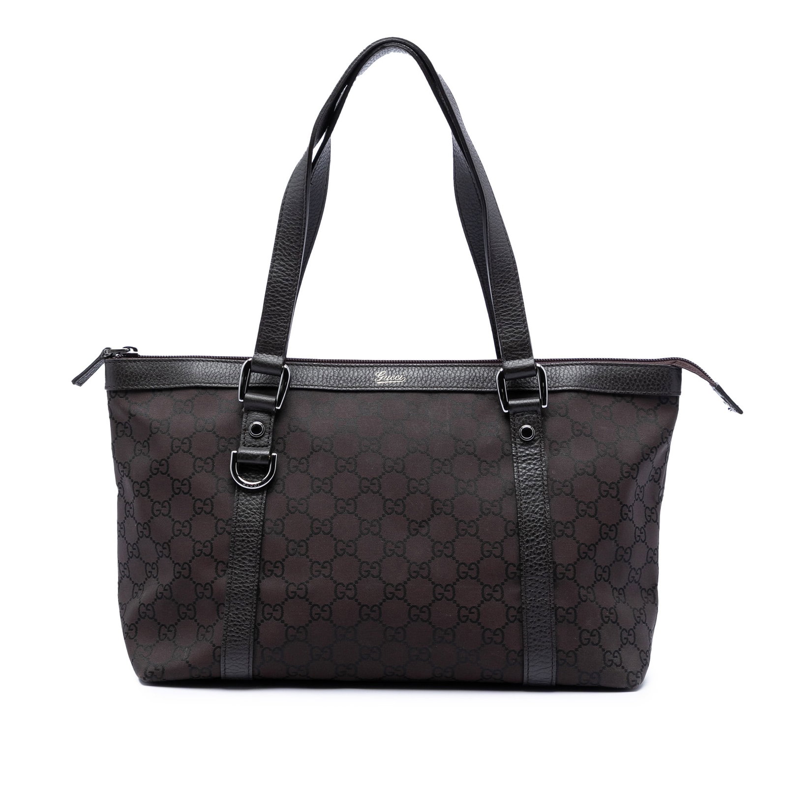 Gucci Abbey D Ring Tote in GG Canvas (1 of 7)