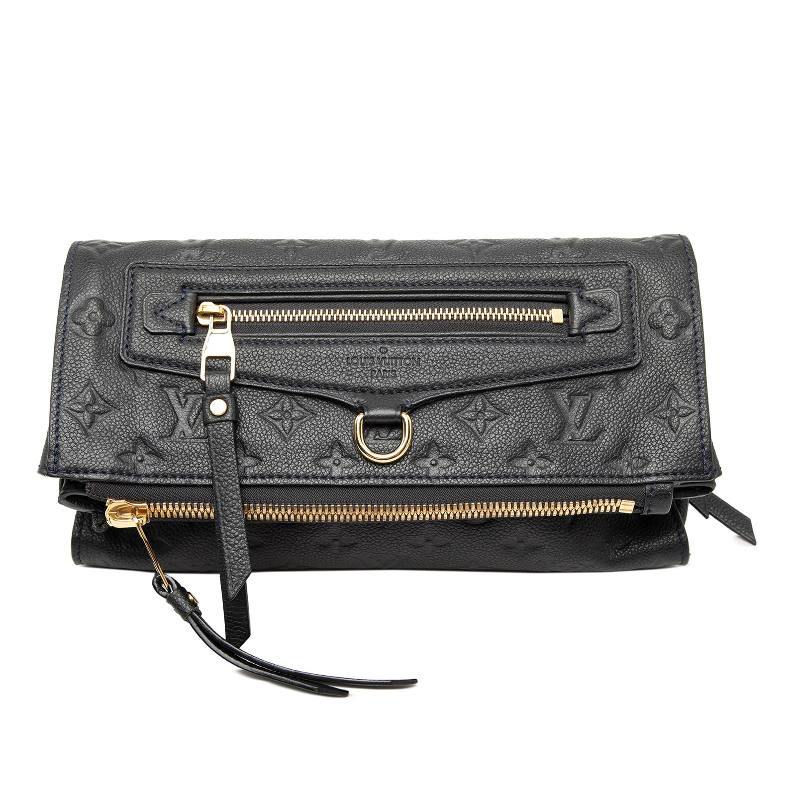 Louis Vuitton Monogram Empreinte Blue Petillante Bag: Louis Vuitton Monogram Empreinte Blue Petillante Bag This Louis Vuitton Monogram Empreinte Petillante bag is crafted from blue monogram empreinte leather and features a fold-over top with zip closure,