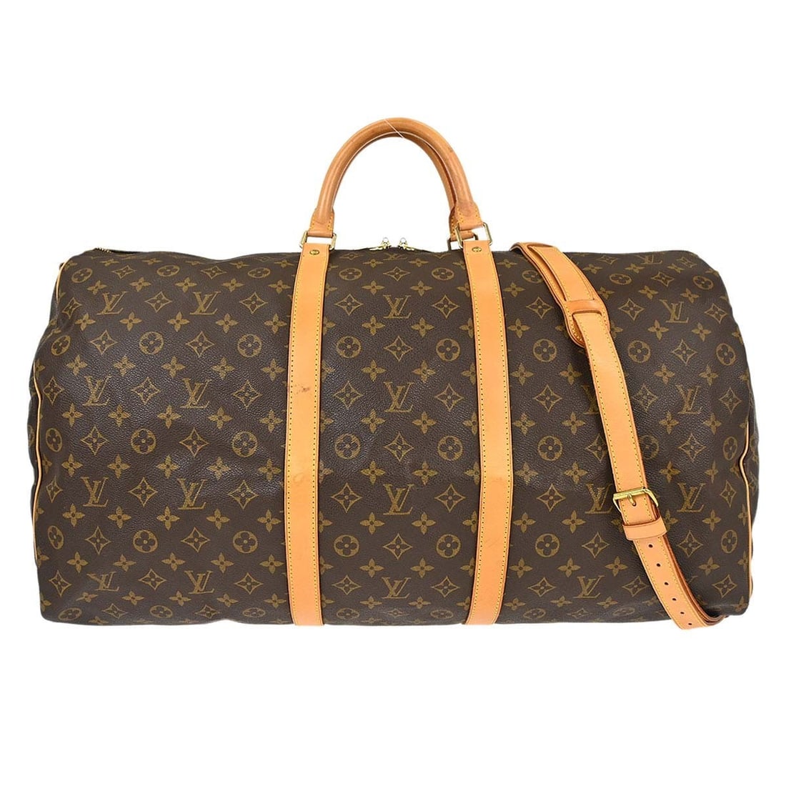Louis Vuitton Keepall Bandouliere 60 Monogram Canvas Travel Duffle M41412 (1 of 18)