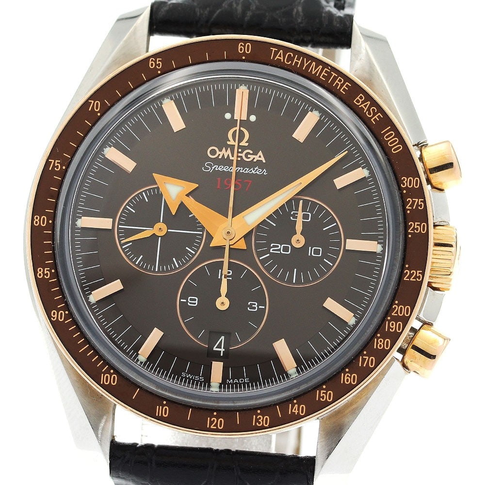 OMEGA Speedmaster Broad Arrow 321.93.42.50.13.001 Mens Chronograph Watch (1 of 7)