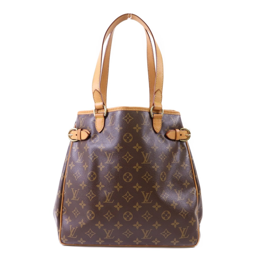Louis Vuitton Batignolle M51156 Monogram Tote Brown: Louis Vuitton Batignolle M51156 Monogram Tote Brown A Louis Vuitton Batignolle tote bag in brown Monogram x PVC coated canvas, identified by model number M51156. It features an open inside pocket and 