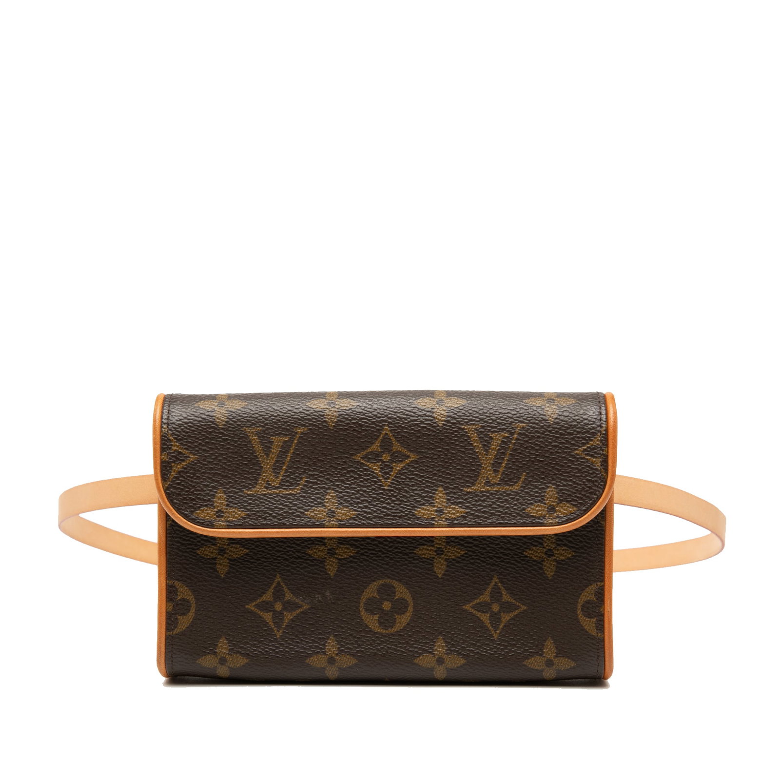 Louis Vuitton Pochette Florentine Monogram Canvas Belt Bag: Louis Vuitton Pochette Florentine Monogram Canvas Belt Bag The Louis Vuitton Monogram Pochette Florentine is crafted from signature monogram canvas with vachetta leather trim and features a flat vache