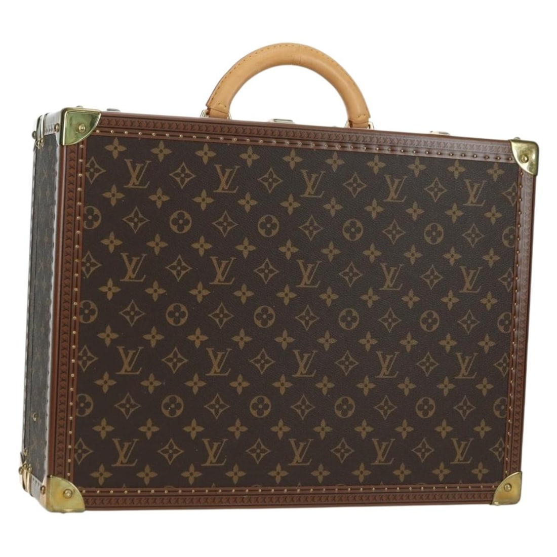 Louis Vuitton M21423 Cotoville 45 Monogram Canvas Trunk with Keys (1 of 18)