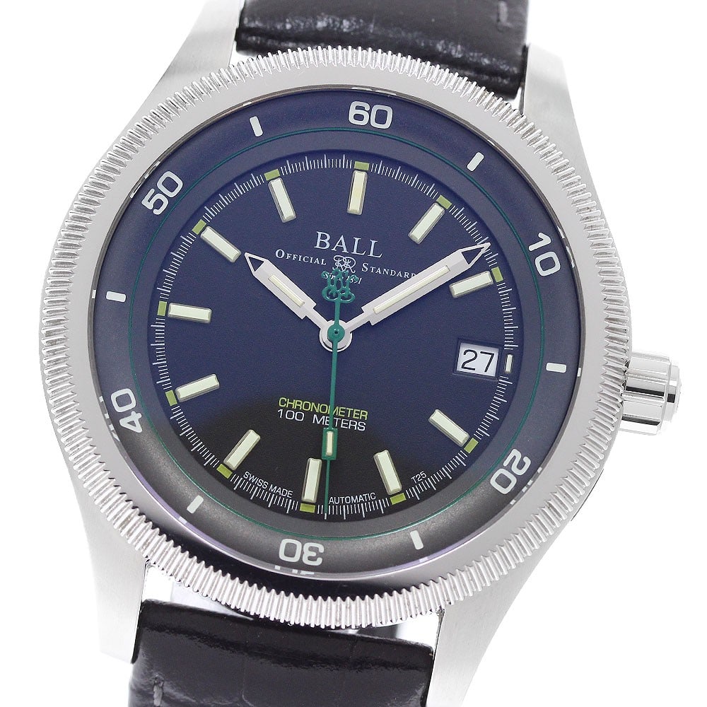 BALLWATCH Engineer II Magneto S Date NM3022C-N1CJ-BK Mens Wristwatch (1 of 7)