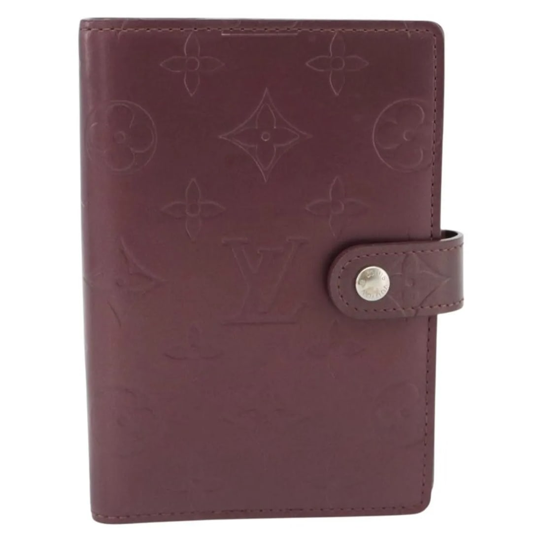 Louis Vuitton Purple Canvas Agenda Cover: Louis Vuitton Purple Canvas Agenda Cover This Louis Vuitton Agenda Cover features the iconic Monogram Canvas in a striking purple color. Designed as a unisex accessory, it is crafted from durable canv