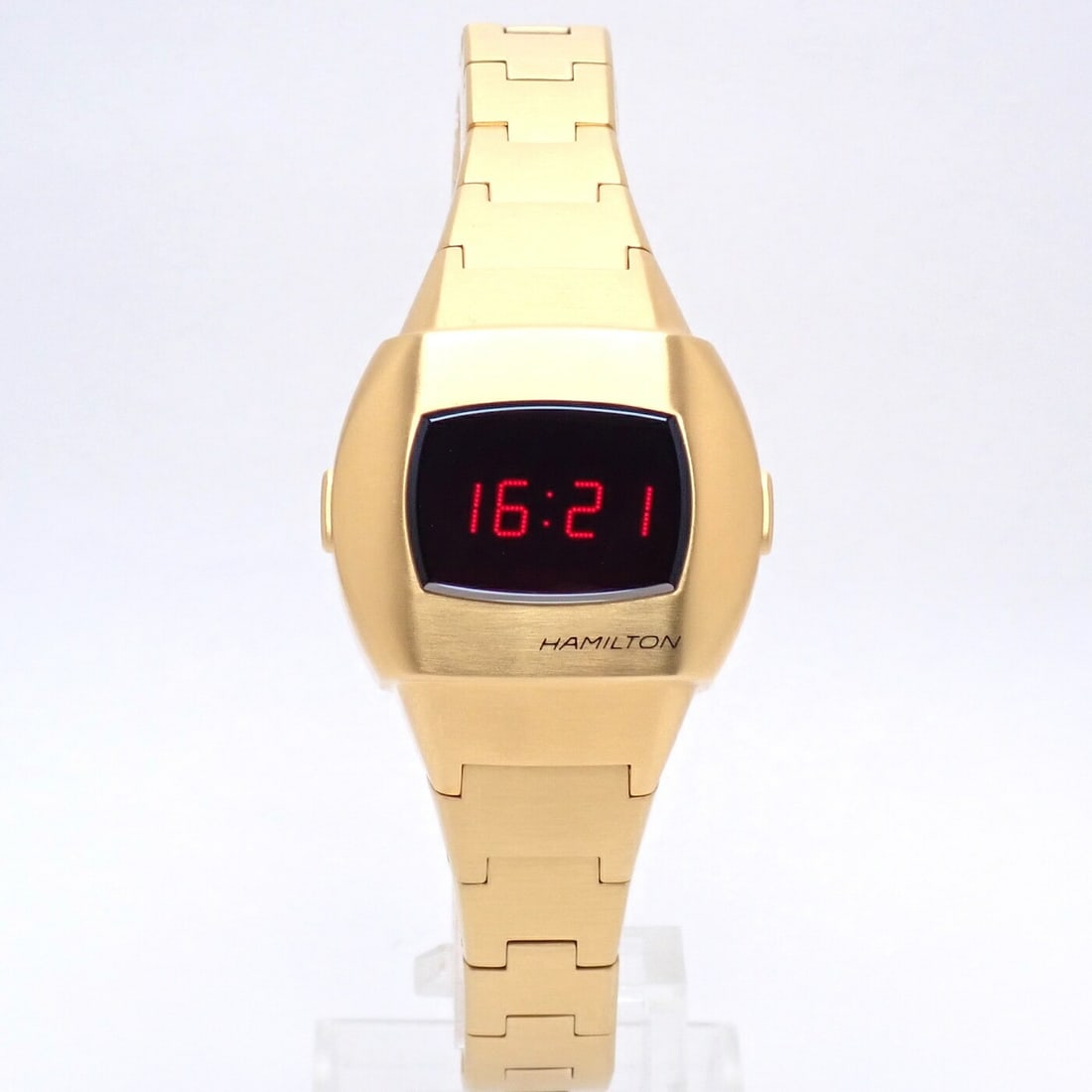 Hamilton PSR74 Yellow PVD Digital Women's Wristwatch H52314130 (1 of 7)