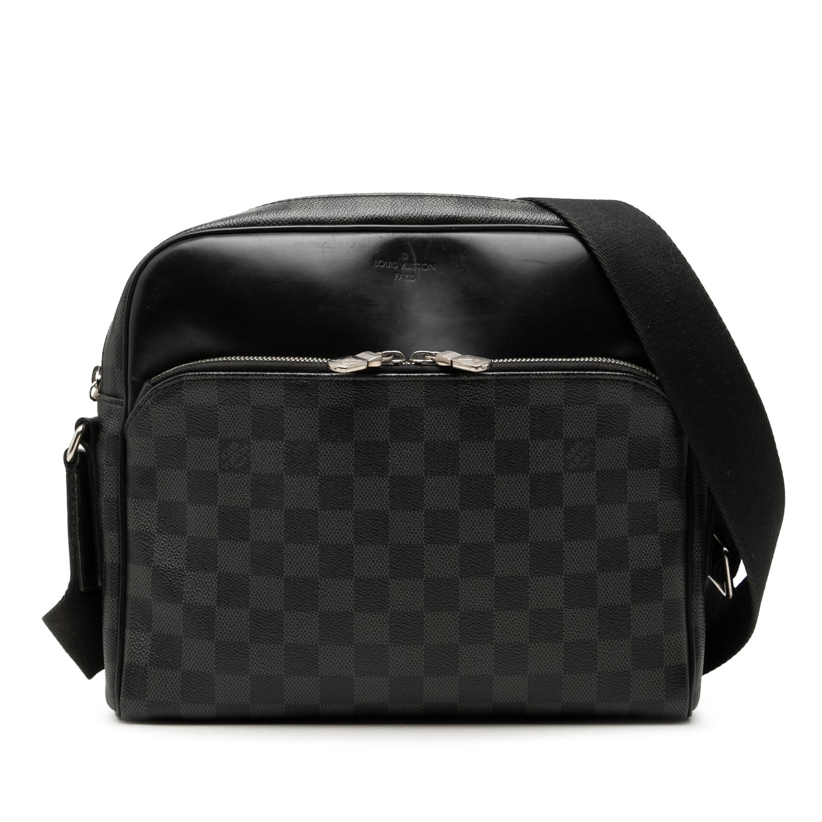 Louis Vuitton Dayton Reporter MM Damier Graphite Messenger Bag (1 of 7)