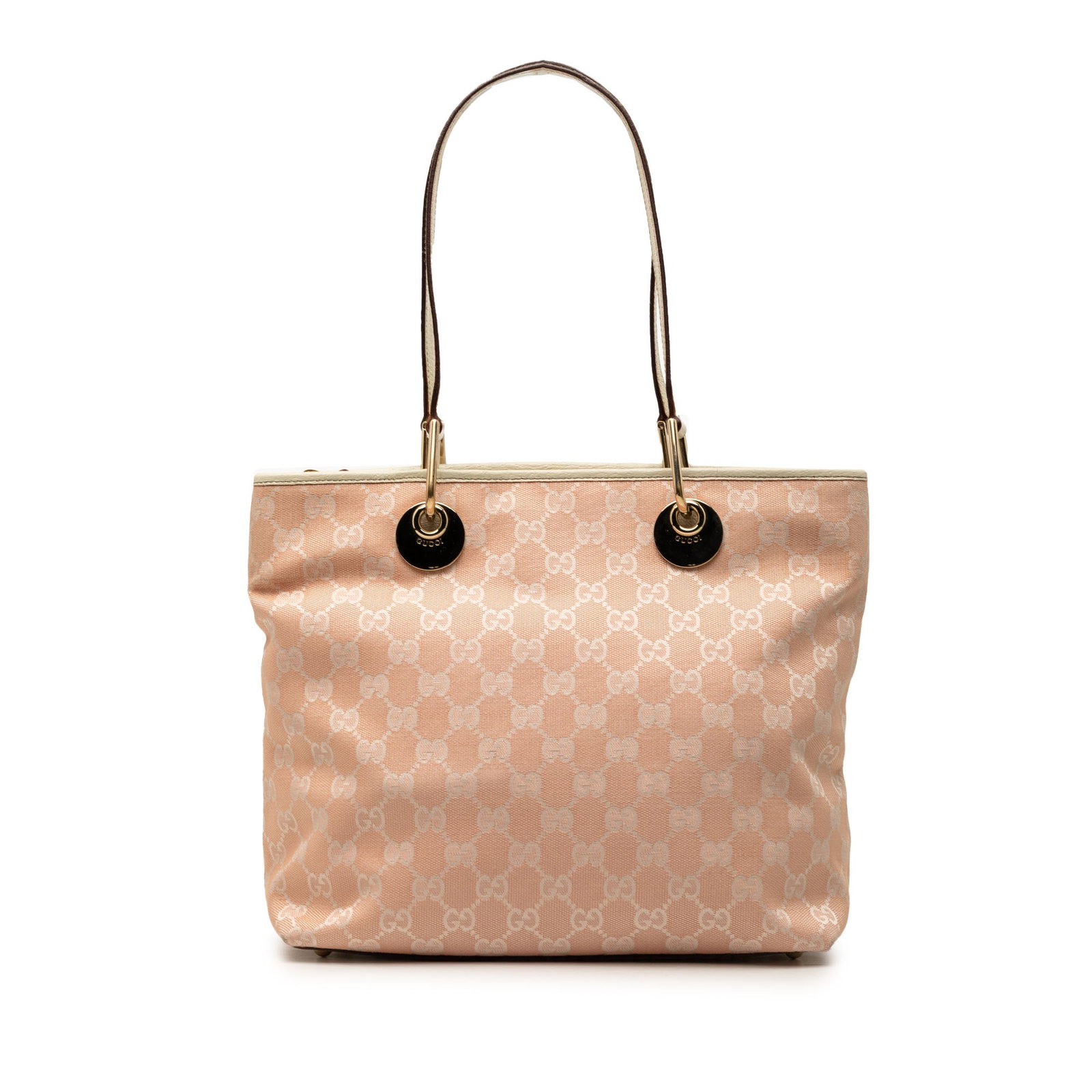 Gucci Pink Canvas Eclipse Tote Bag (1 of 7)