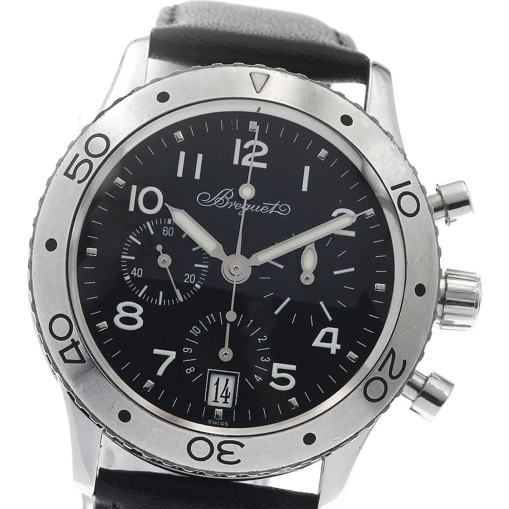 Breguet Transatlantic Type XX 3820 Automatic Chronograph Watch (1 of 6)