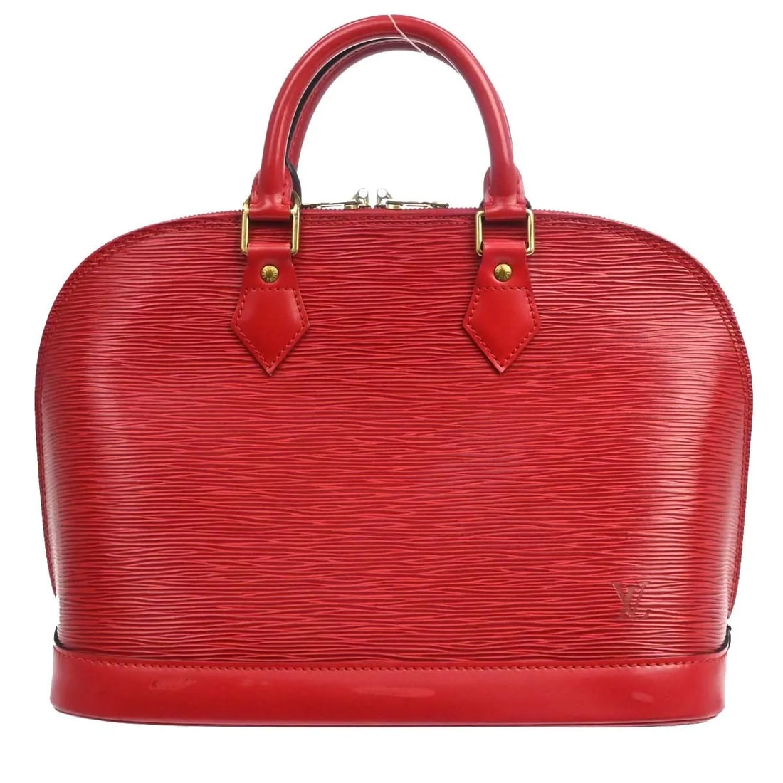 Louis Vuitton Alma red Epi leather handbag (1 of 14)