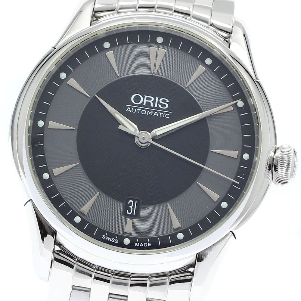 ORIS Artelier 7591 Automatic Date Stainless Steel Men's Watch (1 of 6)