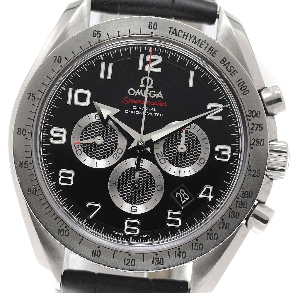 OMEGA Speedmaster Broad Arrow Automatic Mens Wristwatch Ref 321.13.44.50.01.001: OMEGA Speedmaster Broad Arrow Automatic Mens Wristwatch Ref 321.13.44.50.01.001 Pre-owned OMEGA Speedmaster Broad Arrow Co-Axial Automatic men's wristwatch, reference 321.13.44.50.01.001. It features 