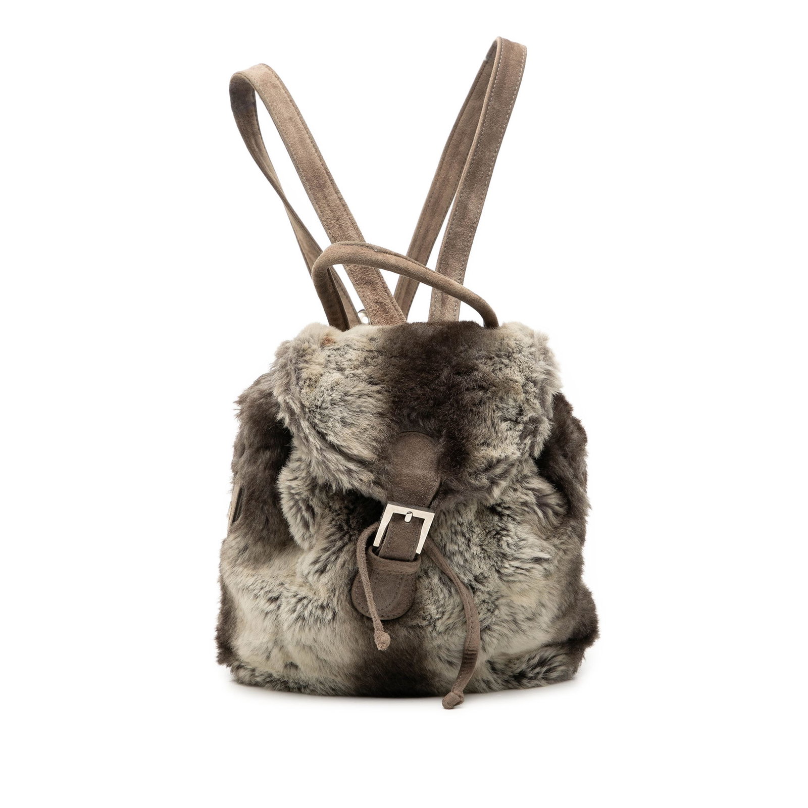 Fendi Tie Dye Mink Fur Backpack with Leather Trim (1 of 9)