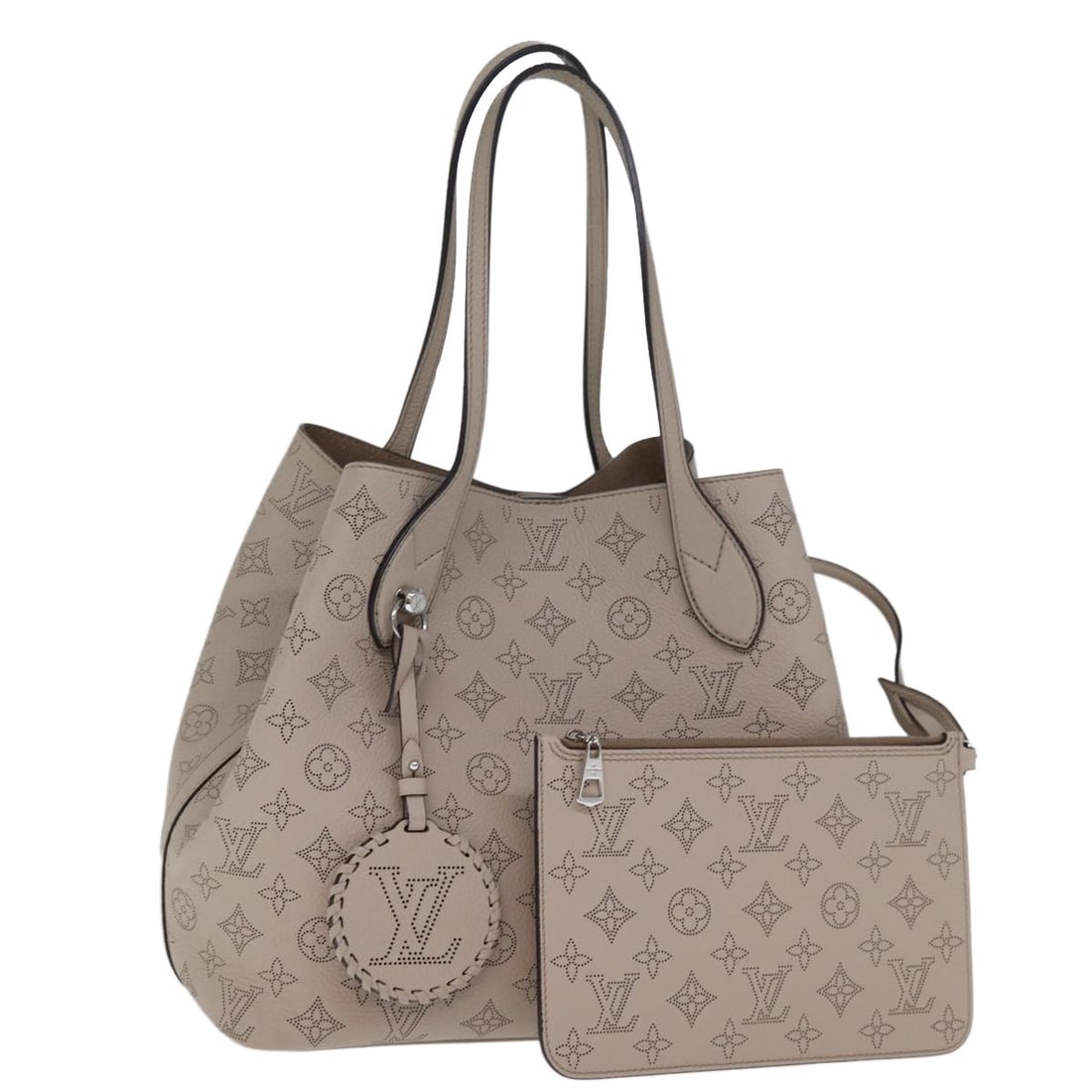 Louis Vuitton Blossom MM Mahina tote M21852 with pouch: Louis Vuitton Blossom MM Mahina tote M21852 with pouch A Louis Vuitton Monogram Mahina Blossom MM tote bag in Galle, crafted from Monogram Canvas. This bag includes a dust bag and pouch, and was made 