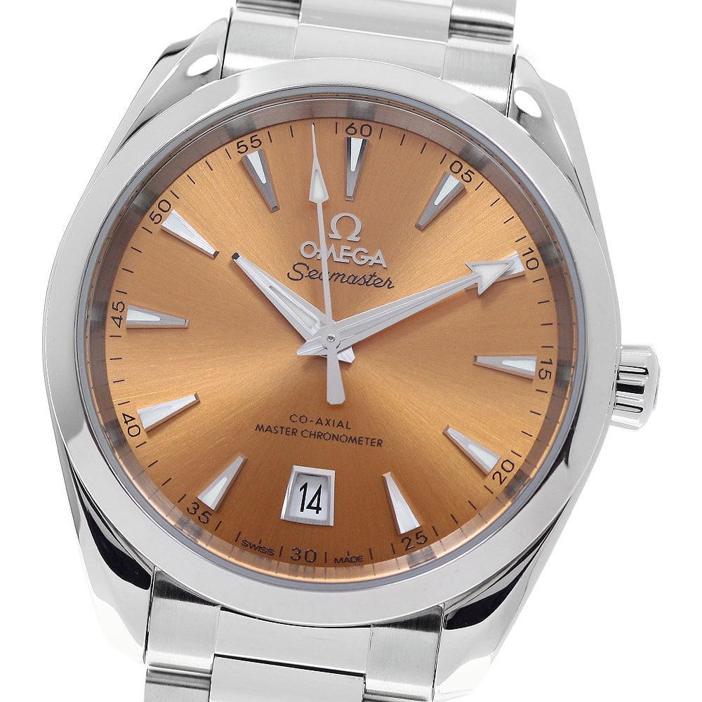 OMEGA Seamaster Aqua Terra Shade 220.10.38.20.12.001 Men's Date Watch: OMEGA Seamaster Aqua Terra Shade 220.10.38.20.12.001 Men's Date Watch Pre-owned OMEGA Seamaster Aqua Terra Shade Date men's wristwatch, reference 220.10.38.20.12.001. It features a stainless steel cas