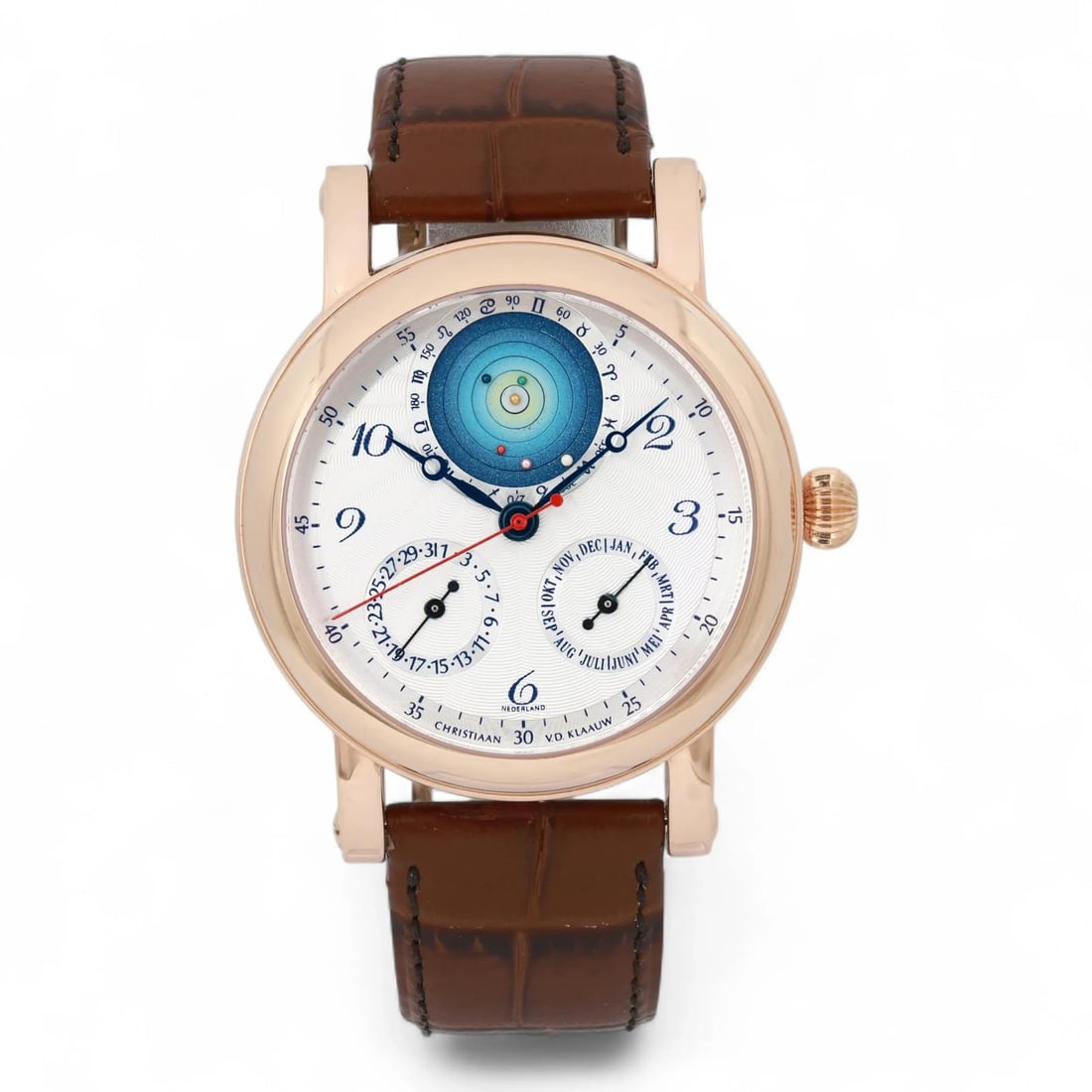 Christiaan van der Klaauw Planetarium 2000 18K Yellow Gold Automatic Watch (1 of 4)