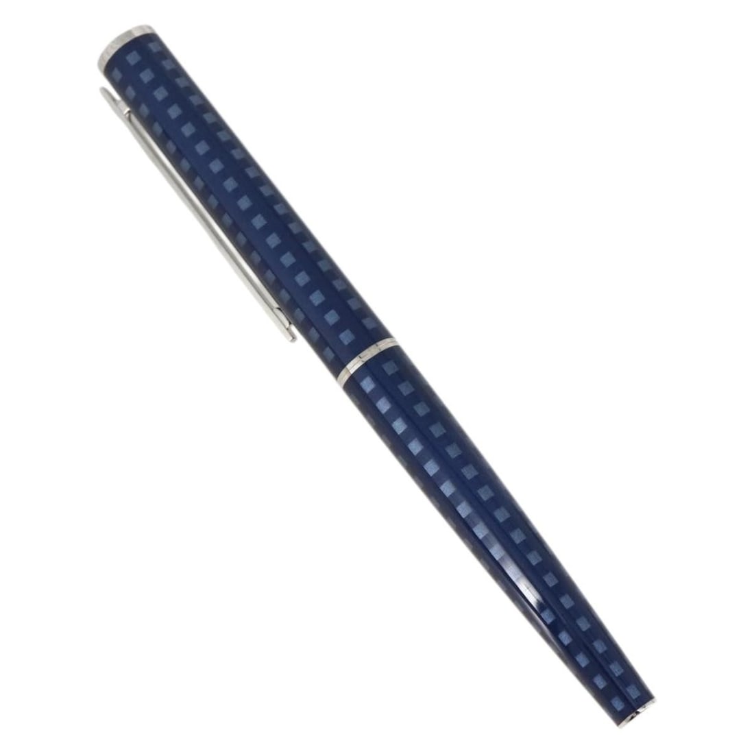 Louis Vuitton N79155 Jet Rack Blue Metal Ballpoint Pen with Box (1 of 13)