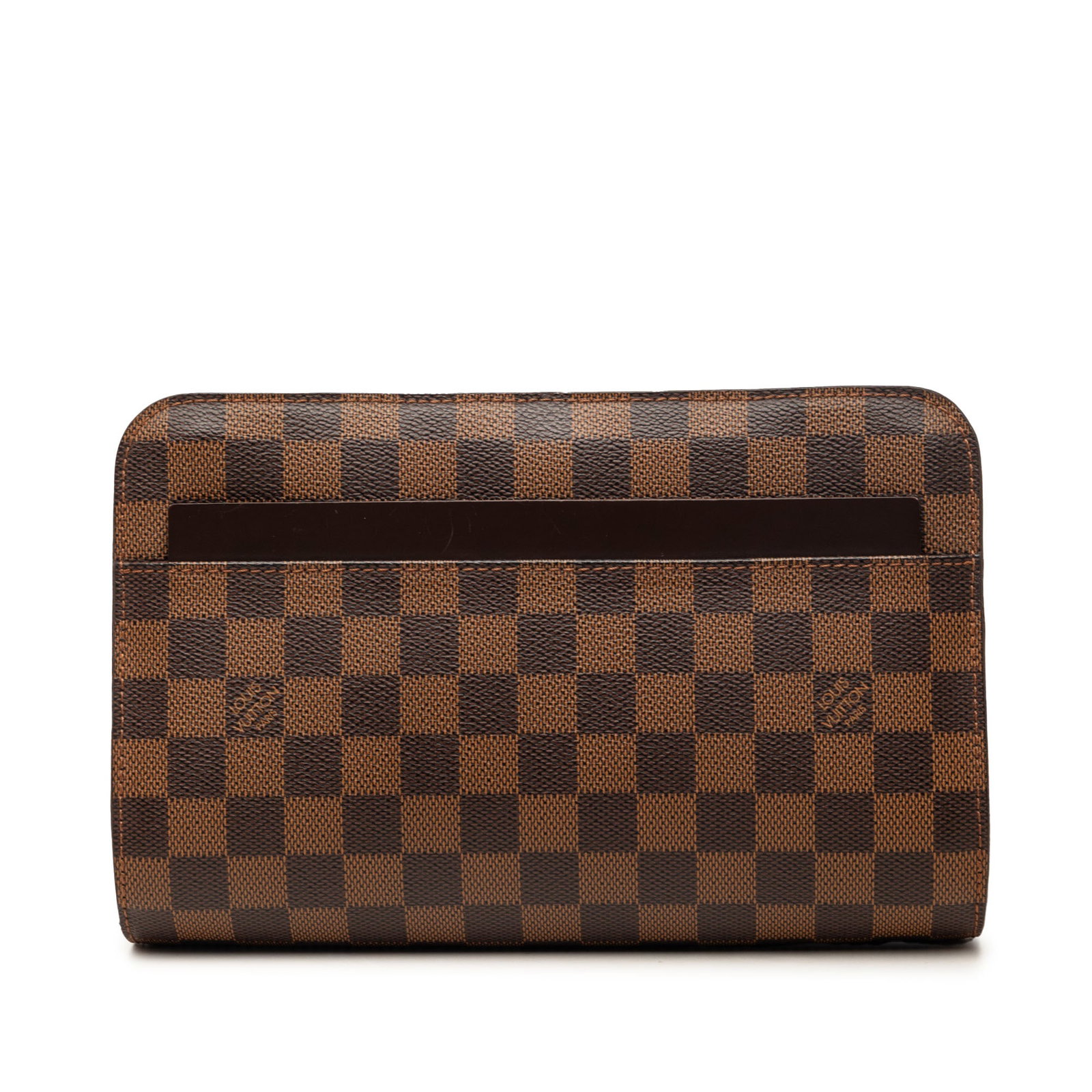 Louis Vuitton Saint Louis Pochette Damier Ebene Clutch Bag (1 of 7)