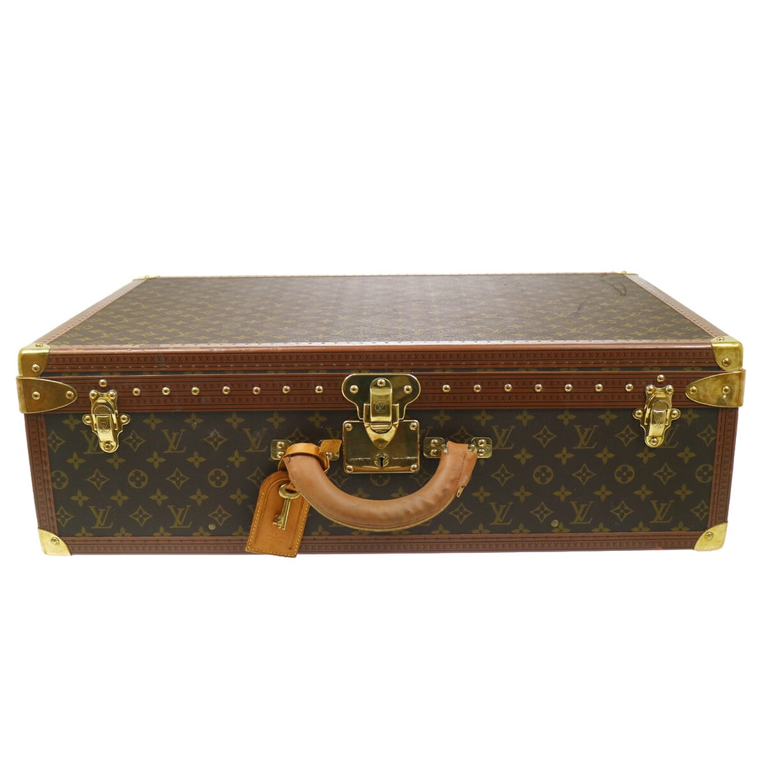 Louis Vuitton Alzer 70 Monogram Trunk Suitcase M21226 (1 of 12)