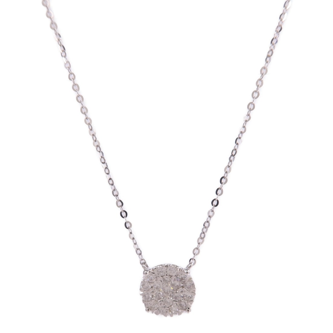18K White Gold Diamond Necklace for Women (1 of 8)