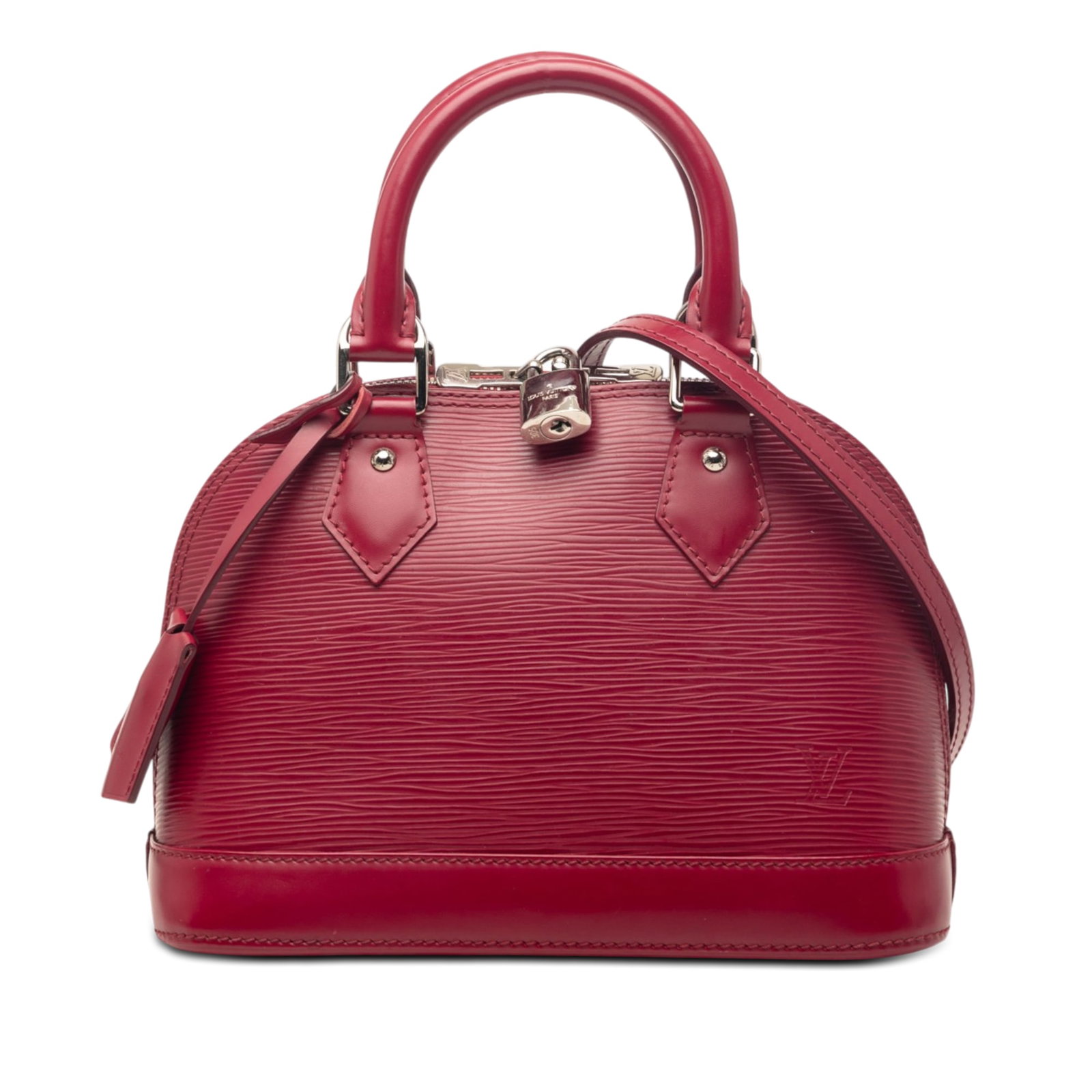 Louis Vuitton Pink Epi Alma BB Leather Bag (1 of 7)