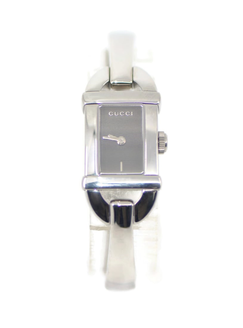Gucci 6800L Stainless Steel Bangle Wristwatch with Box (1 of 3)