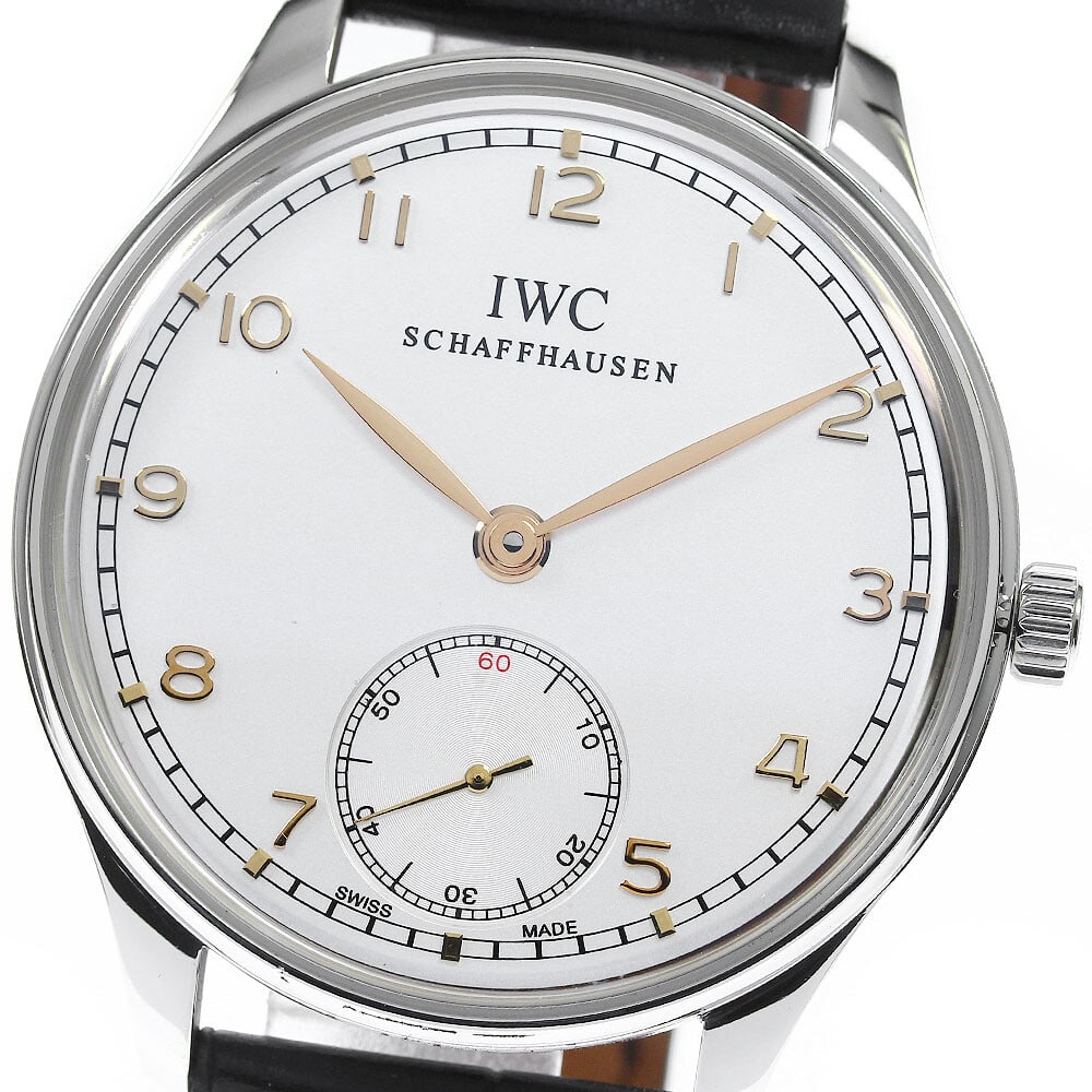 IWC Portugieser IW545408 Hand-Wound Men's Watch with Small Seconds (1 of 5)