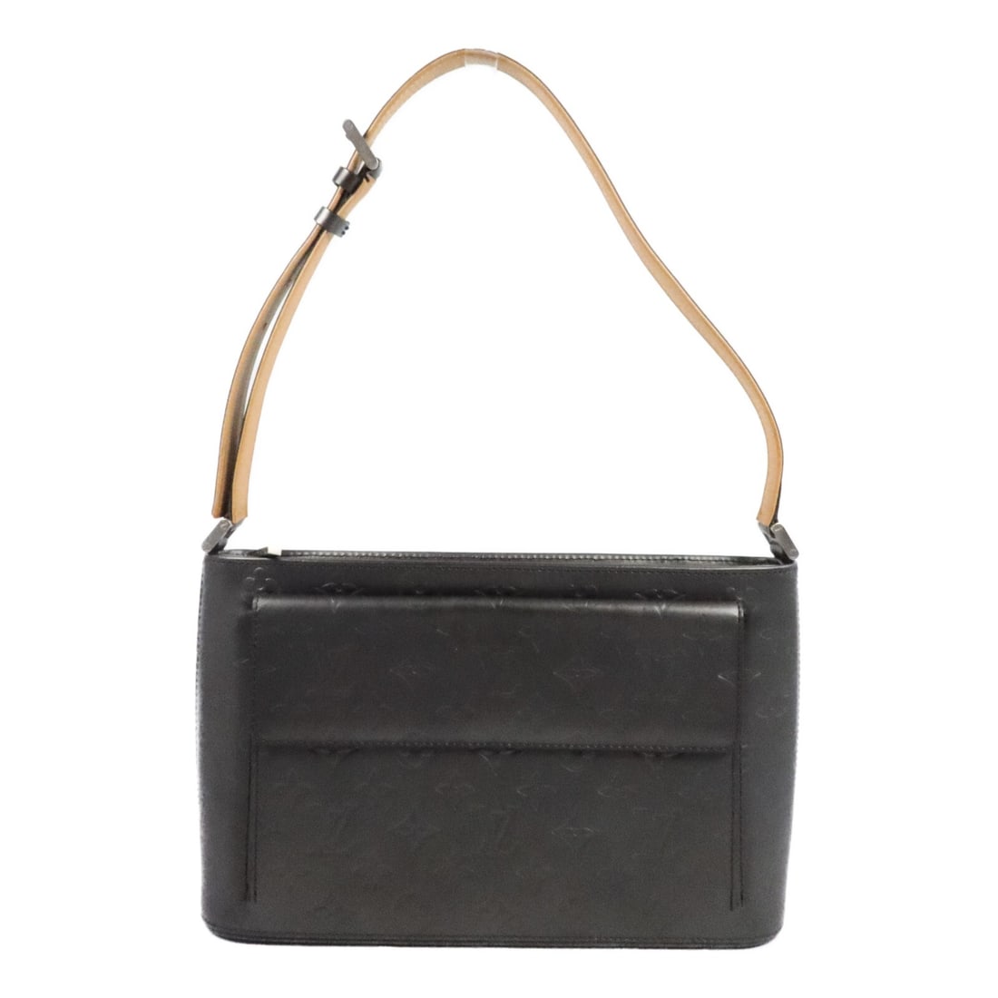 Louis Vuitton Alston M55122 Monogram Matte Shoulder Bag Black (1 of 14)