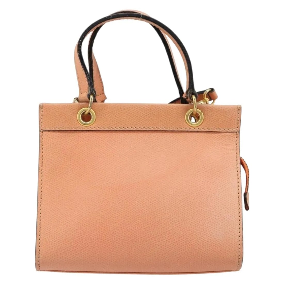 Celine orange leather handbag made in Italy: Celine orange leather handbag made in Italy Celine leather handbag in orange. This women's bag is made in Italy and is presented in fair condition with visible wear throughout, including loss of shape
