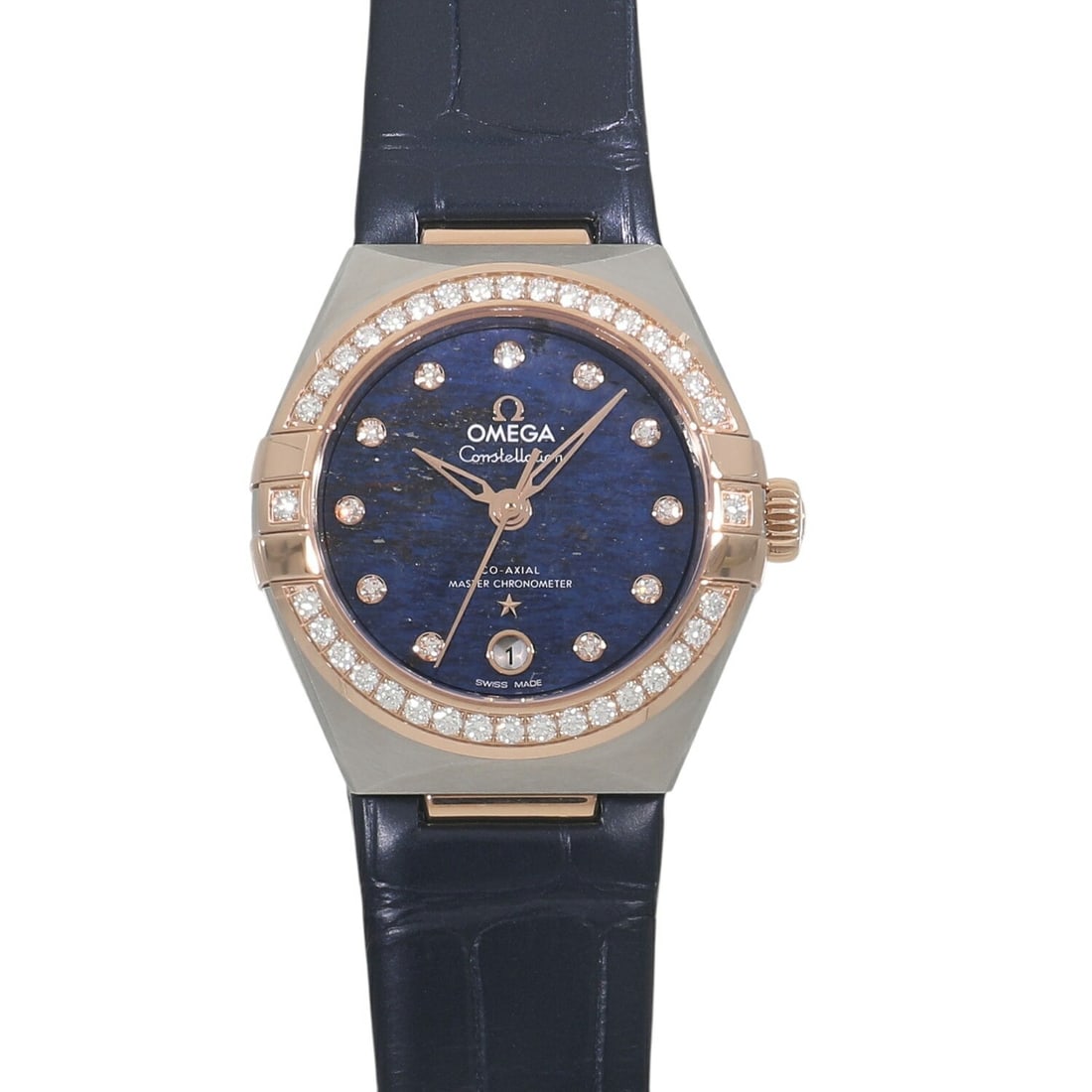 Omega Constellation Manhattan 131.28.29.20.99.003 Diamond Blue Aventurine Dial (1 of 10)