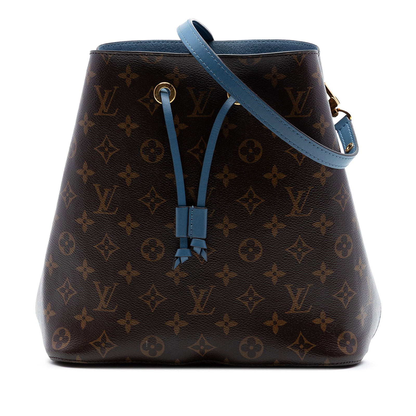Louis Vuitton Neonoe MM Monogram Canvas Bucket Bag: Louis Vuitton Neonoe MM Monogram Canvas Bucket Bag This Louis Vuitton Monogram Neonoe MM features a classic monogram canvas body with a detachable flat leather strap. The bag is designed with an open 