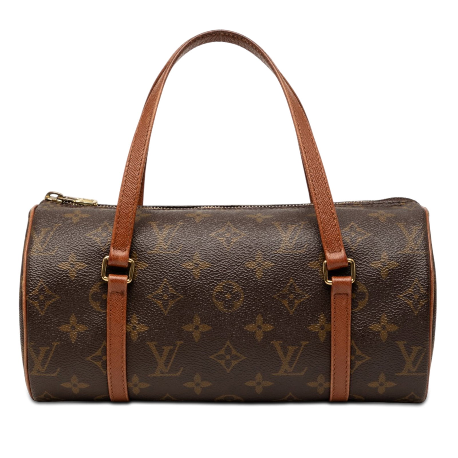 Louis Vuitton Papillon 26 Monogram Canvas Handbag: Louis Vuitton Papillon 26 Monogram Canvas Handbag Louis Vuitton Monogram Papillon 26 handbag crafted with a monogram canvas body, flat leather handles, and a top zip closure. Made in France. Condition