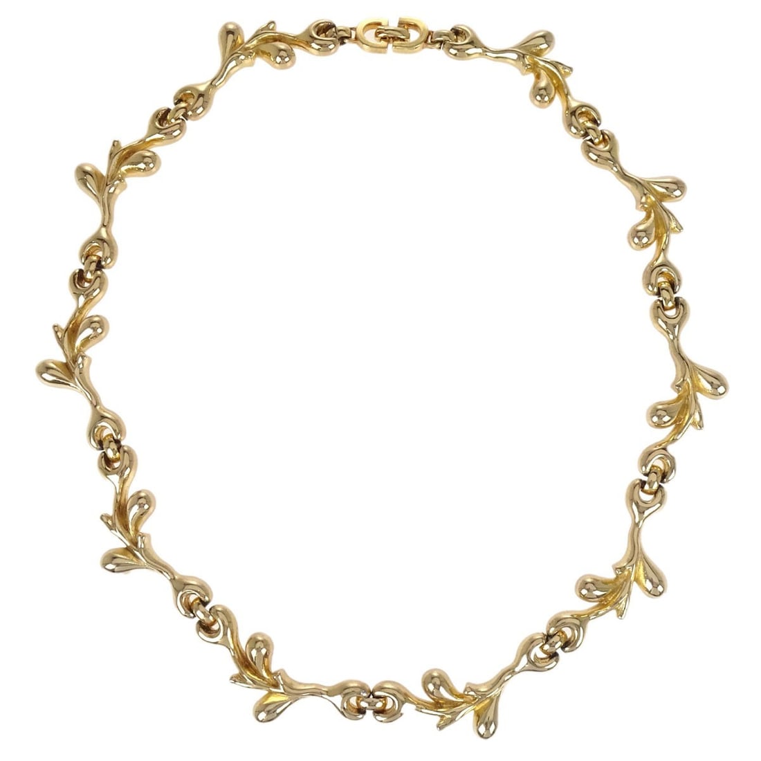 Dior Gold Plated Pendant Necklace Vintage Charm Style: Dior Gold Plated Pendant Necklace Vintage Charm Style Vintage Christian Dior gold plated pendant necklace with a charm-style pendant. Finished in gold tone, this piece presents in very good condition 