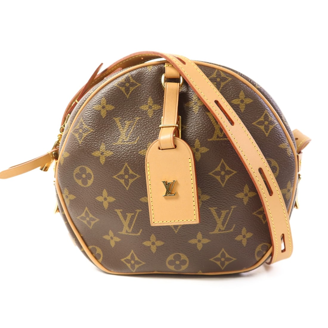 Louis Vuitton M45647 Boite Chapeau Souple Monogram Shoulder Bag: Louis Vuitton M45647 Boite Chapeau Souple Monogram Shoulder Bag Louis Vuitton Boite Chapeau Souple shoulder bag in brown Monogram and PVC coated canvas. It features a shoulder strap with an adjustable