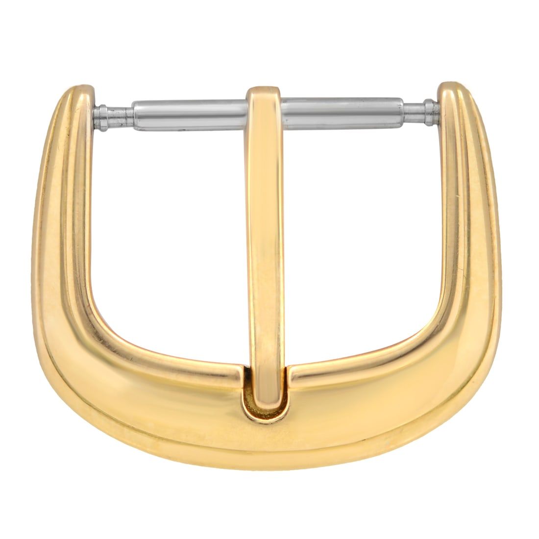 Franck Muller 18k Yellow Gold 16mm Watch Buckle for Casablanca: Franck Muller 18k Yellow Gold 16mm Watch Buckle for Casablanca This exquisite Franck Muller buckle is crafted from 18k yellow gold, ensuring a luxurious touch to your watch. Designed specifically for 