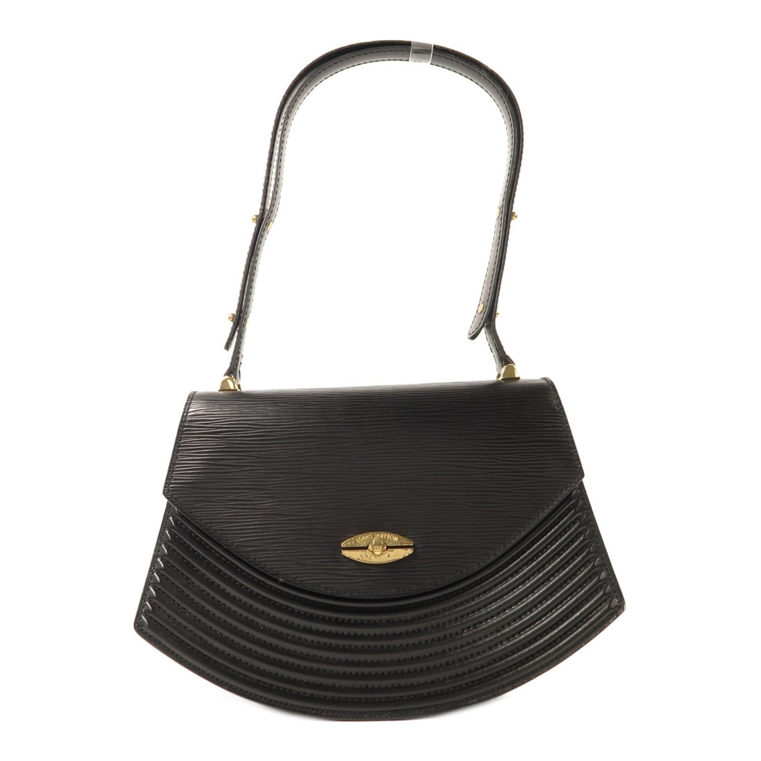 Louis Vuitton Tilsitt M52482 Epi Leather Shoulder Bag Black GHW (1 of 18)