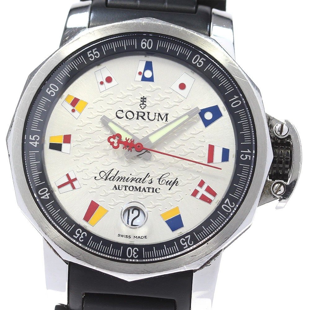 CORUM Admiral's Cup Trophy 41 Automatic Date Men's Wristwatch (1 of 6)