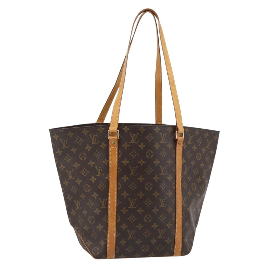 Louis Vuitton M51108 Sac Shopping Monogram Canvas Tote: Louis Vuitton M51108 Sac Shopping Monogram Canvas Tote A Louis Vuitton Monogram Sac Shopping Tote Bag in Monogram Canvas, made in France. This women's tote bag features the classic Monogram exterior a