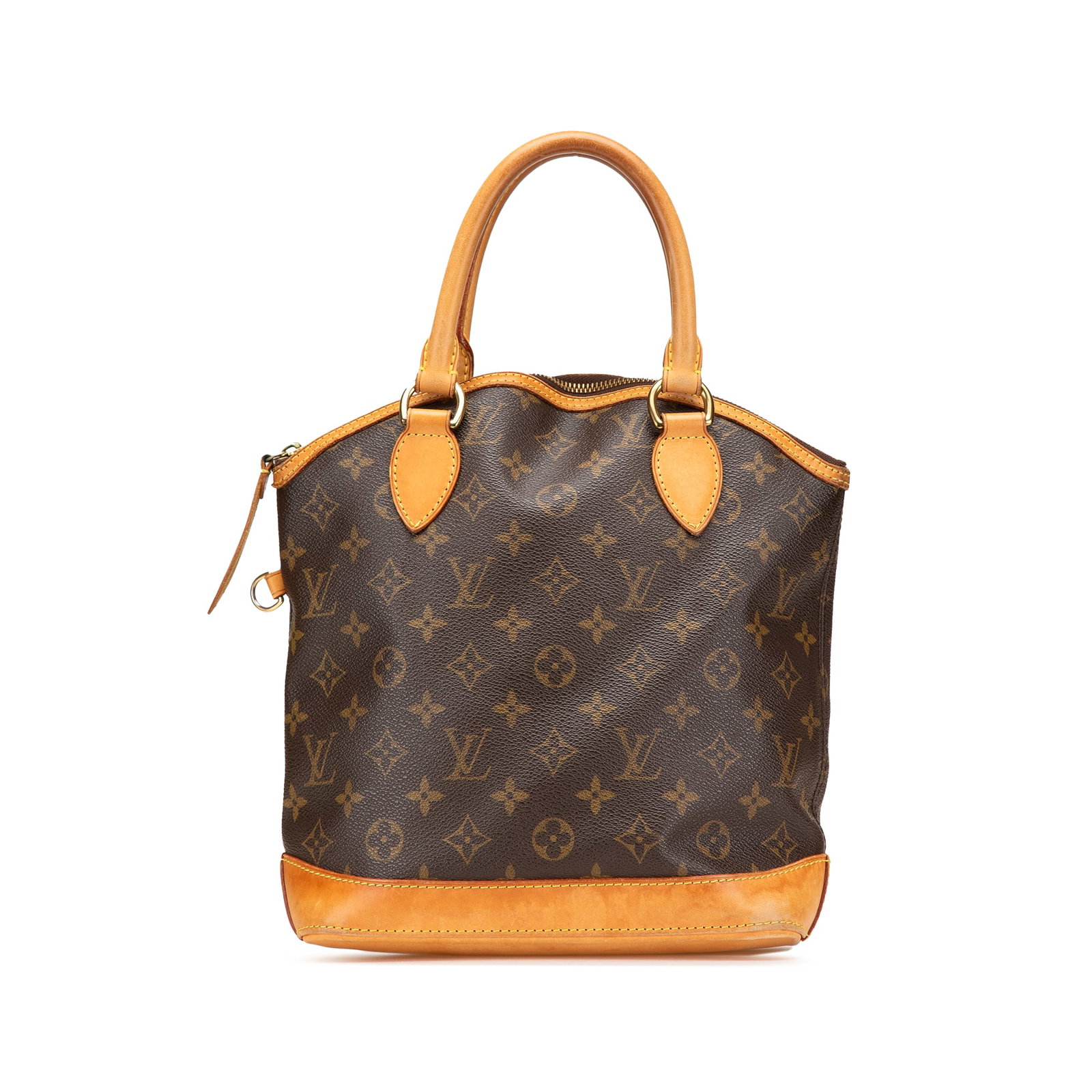 Louis Vuitton Monogram Lockit PM Canvas Bag with Vachetta Handles: Louis Vuitton Monogram Lockit PM Canvas Bag with Vachetta Handles The Louis Vuitton Monogram Lockit PM is a stylish and functional bag crafted from high-quality monogram canvas. It features rolled vac