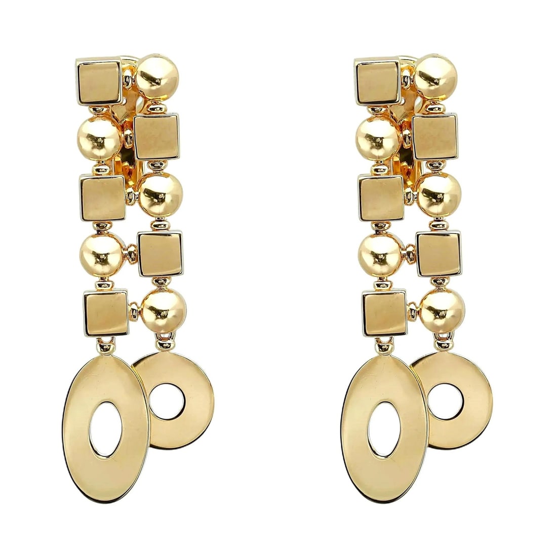 18k Yellow Gold Chandelier Earrings from Bvlgari Lucea Collection (1 of 4)