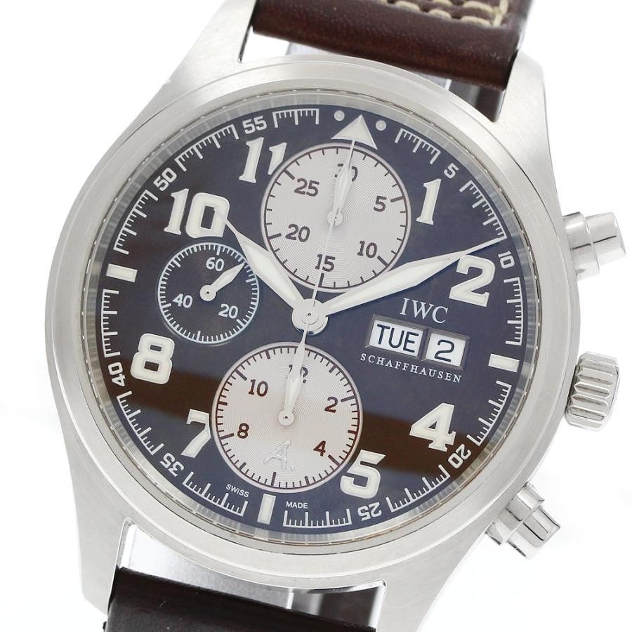 IWC IW371709 Pilot's Chronograph Antoine de Saint-Exupery Men's Wristwatch (1 of 6)