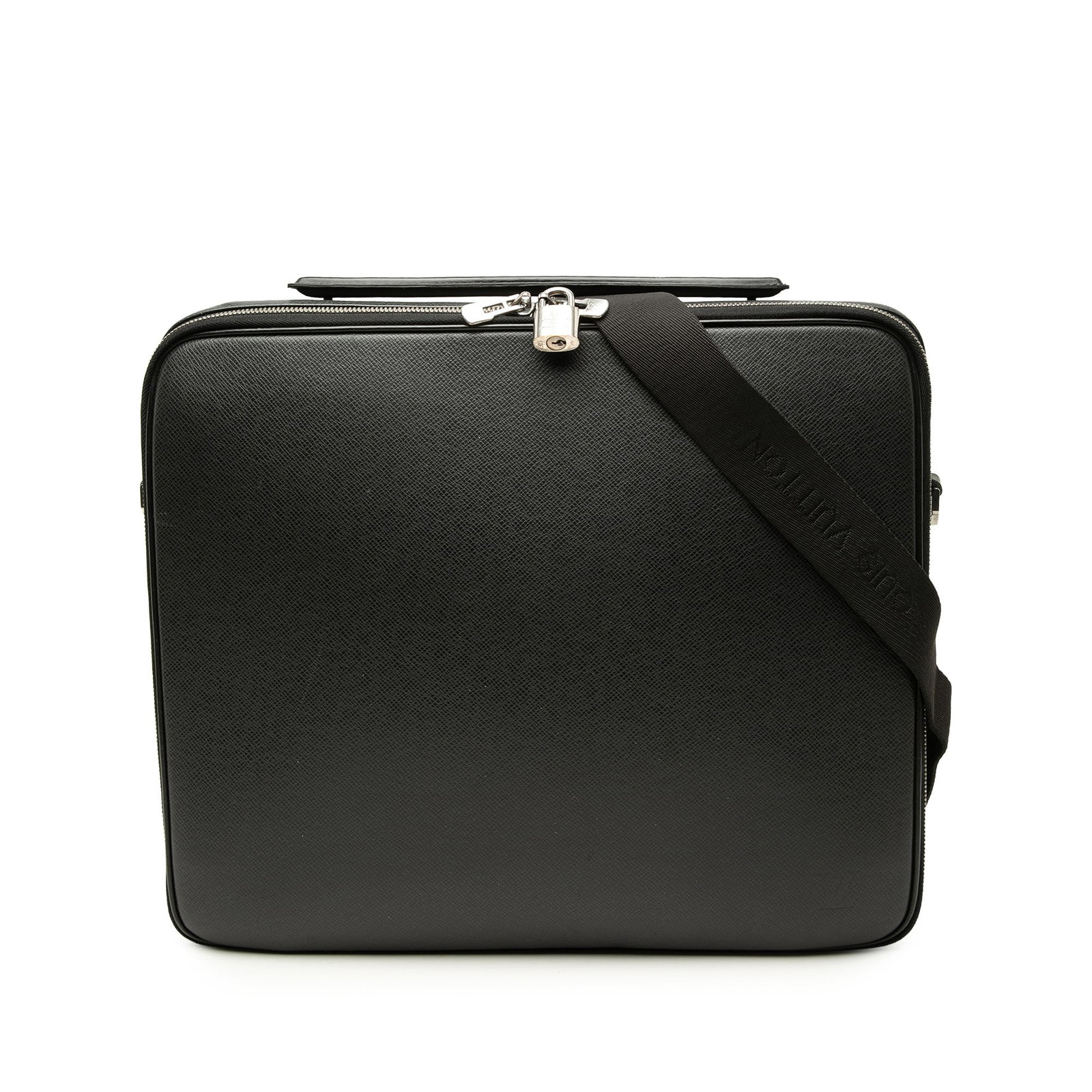 Louis Vuitton Odessa Taiga Leather Briefcase Black France (1 of 6)