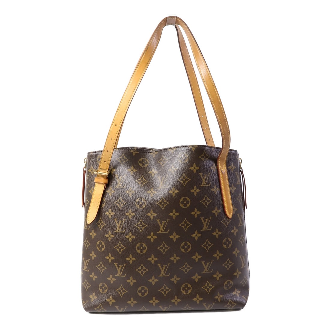 Louis Vuitton Voltaire M41208 Monogram Shoulder Bag Brown: Louis Vuitton Voltaire M41208 Monogram Shoulder Bag Brown Louis Vuitton Voltaire shoulder bag in brown Monogram and PVC coated canvas, identified by model number M41208. It features gold-tone hardware
