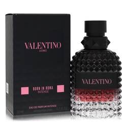 Valentino Uomo Born In Roma Intense Eau De Parfum Intense Spray By Valentino: Valentino Uomo Born In Roma Intense Eau De Parfum Intense Spray By Valentino Valentino Uomo Born In Roma Intense Cologne by Valentino Size: 1.7 oz Eau De Parfum Intense Spray PLEASE NOTE: Framed, Larg