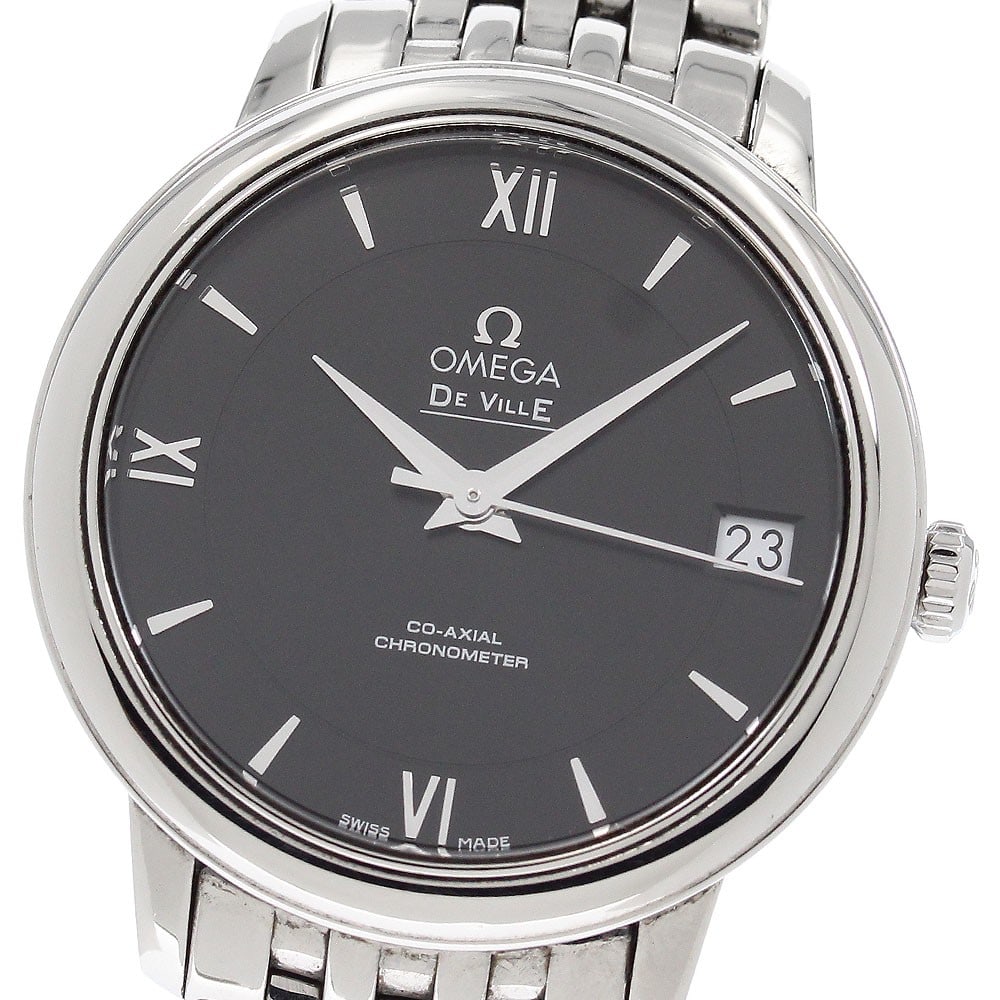 OMEGA De Ville Prestige 424.10.33.20.01.001 womens automatic date watch: OMEGA De Ville Prestige 424.10.33.20.01.001 womens automatic date watch OMEGA De Ville Prestige Date automatic women's wristwatch, reference 424.10.33.20.01.001. This pre-owned watch is offered as wat
