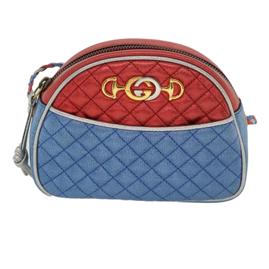 Gucci Trapuntata Camera Shoulder Bag Multicolor Leather (1 of 18)